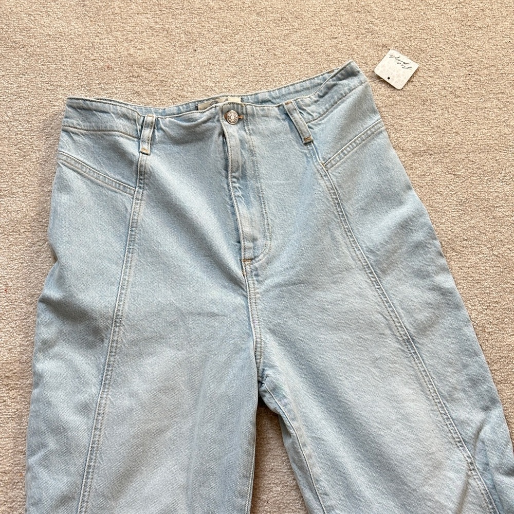 High rise jeans